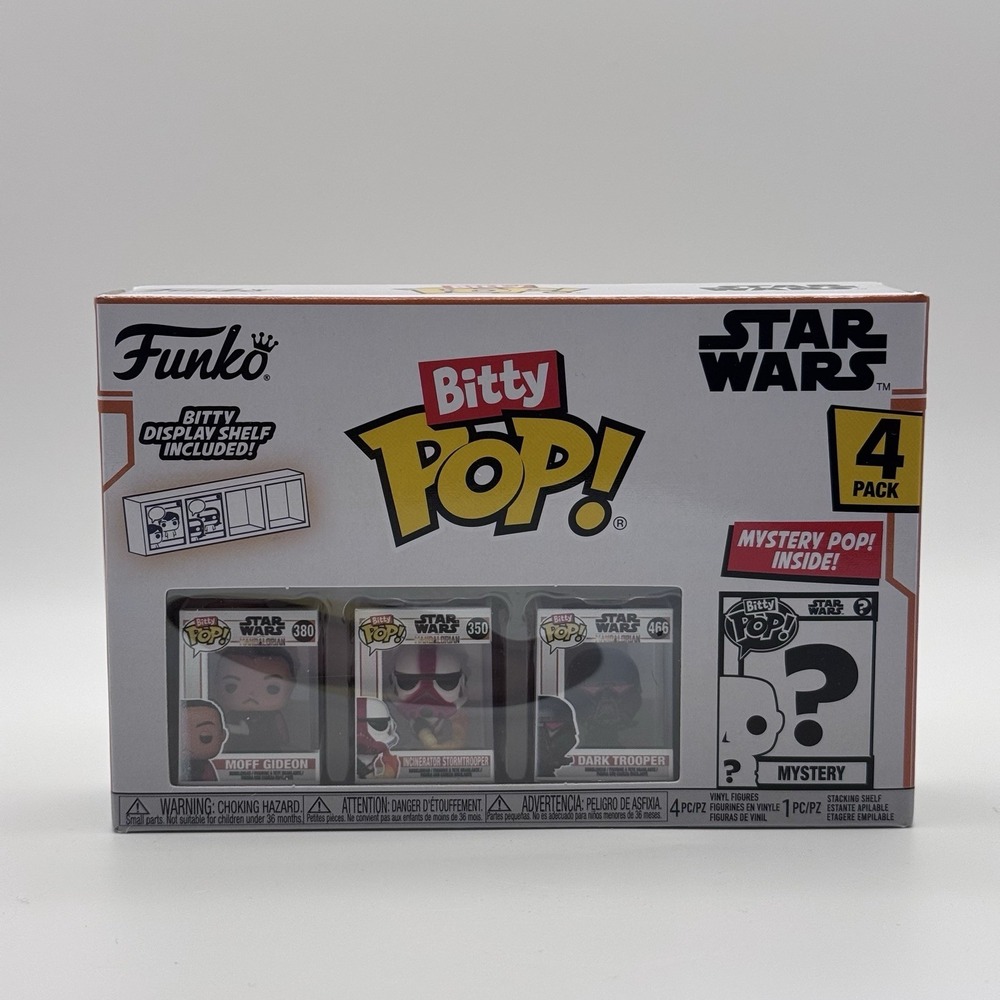 Funko Bitty POP! Star Wars 4-Pack - Gideon, Stormtrooper, Trooper + Mystery